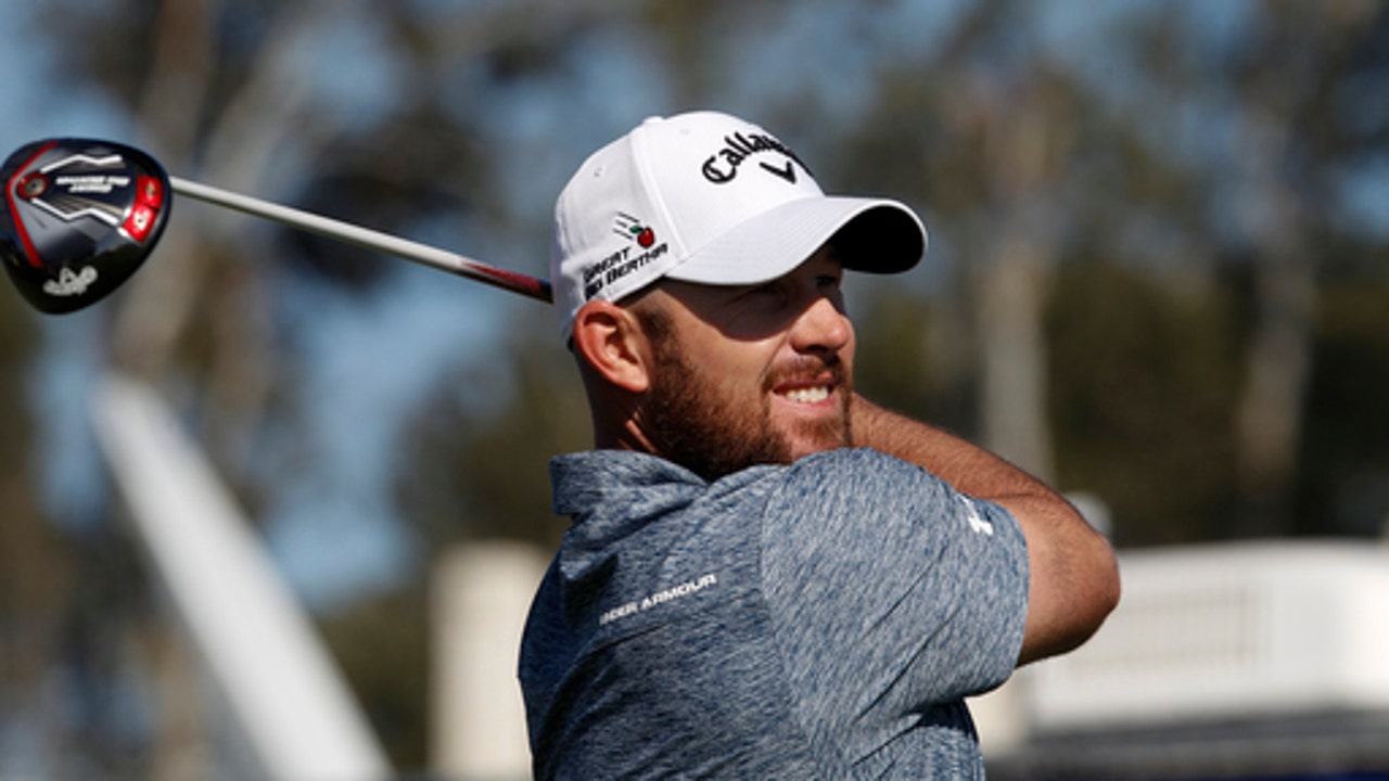 Brown makes his birdies on tougher South for share of lead